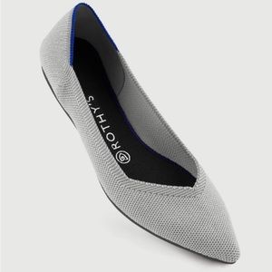 Rothy’s Flax Birdseye points, size 10